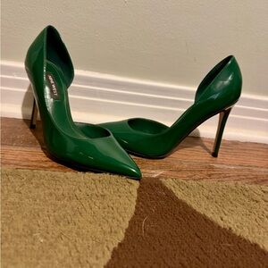 Nine West Green Stiletto Heels